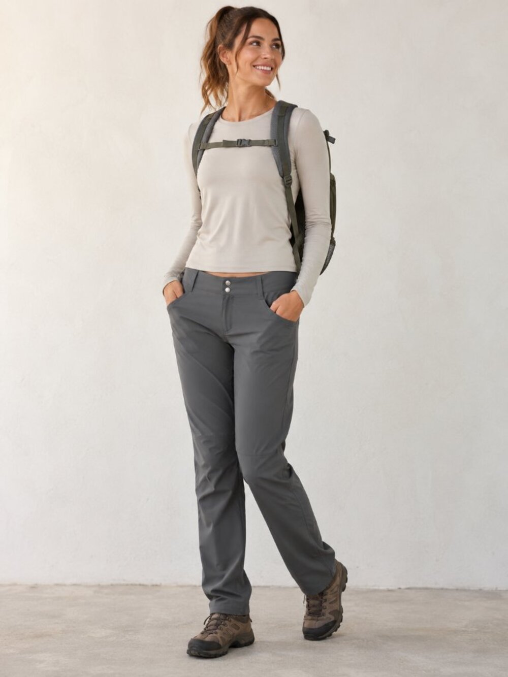 Alpine Design All Day Tech Outdoor Hiking‎ Pants low rise